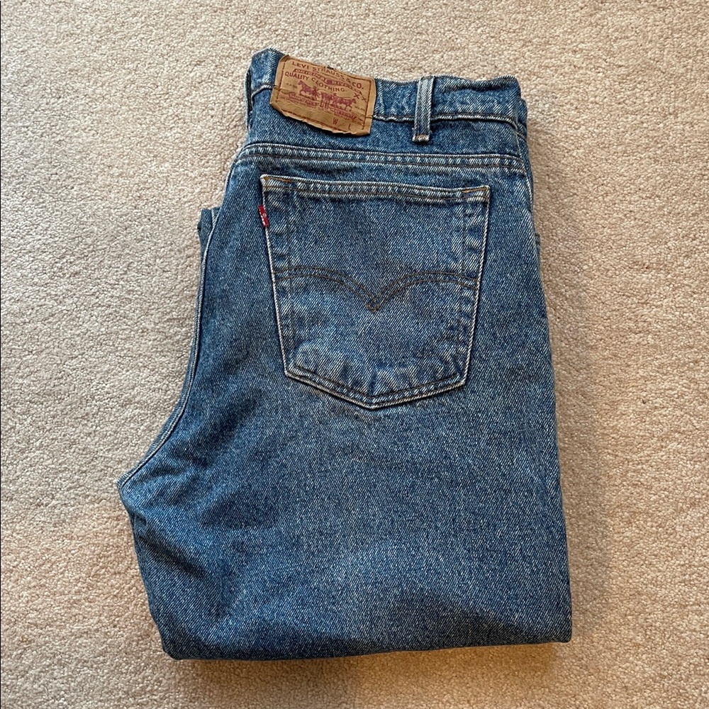 Levi's Classic Vintage Indigo Womens Jeans 34” waist